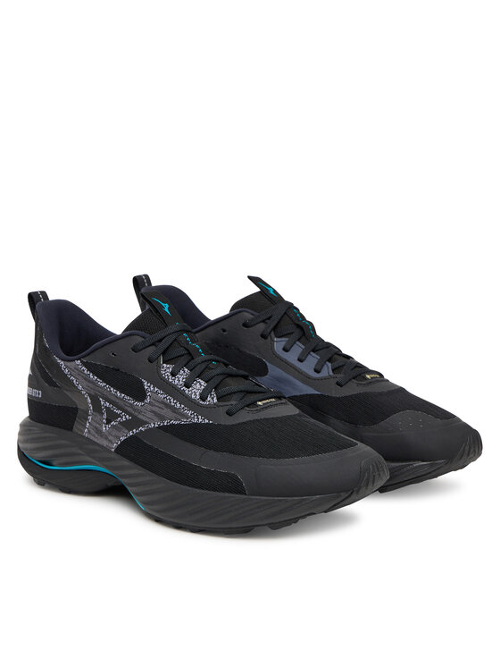 Mizuno Mizuno Skriešanas apavi Wave Rider Gtx 3 J1GC2579 Melns