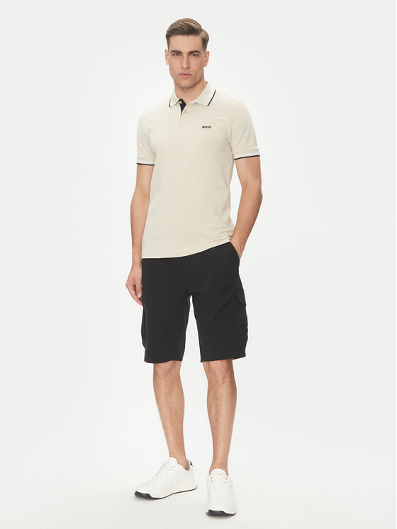 BOSS BOSS Szorty sportowe S_Urbanex-Cargo 50534318 Czarny Tapered Fit