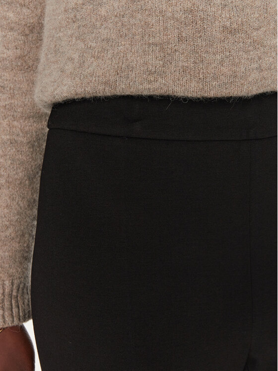 BOSS Boss Bavlnené nohavice Tilunara 50490056 Čierna Regular Fit
