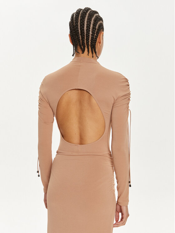 Wolford Wolford Bodi 79295 Bež Slim Fit