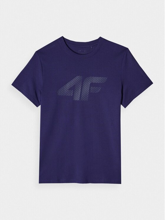 4F 4F T-shirt 4FWMM00TTSHM2257-31S Blu Regular Fit