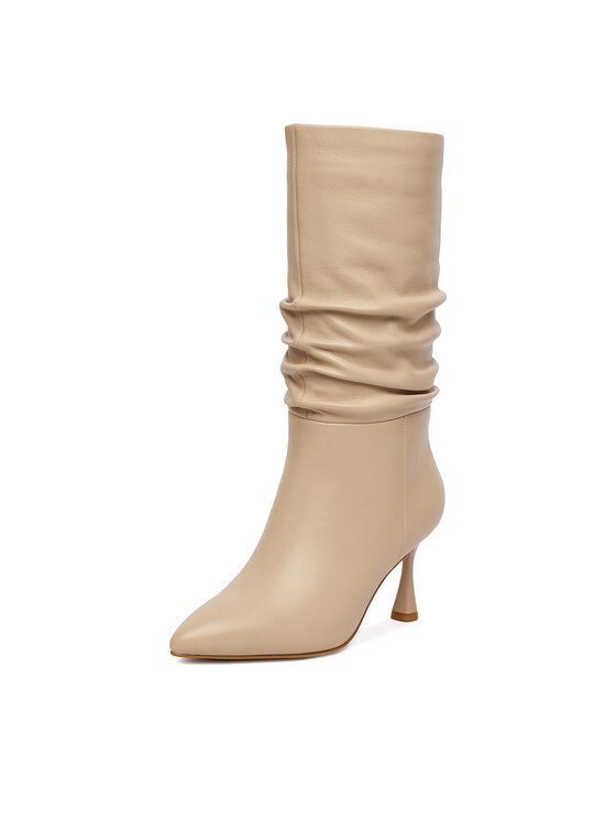 Simple Simple Botine SL-26-02-000037 Bej