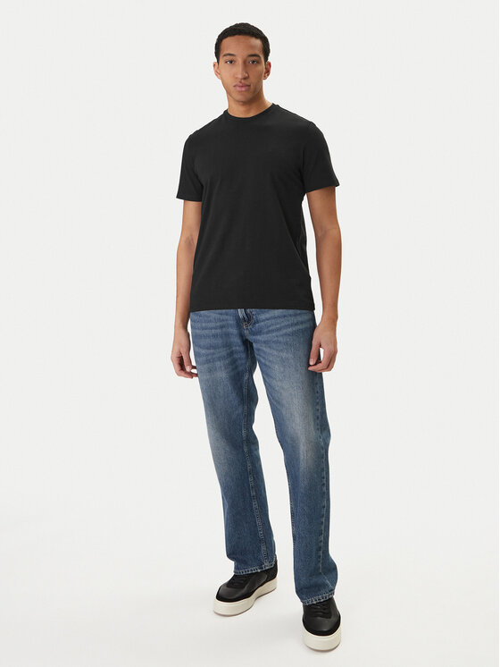 Calvin Klein Jeans Calvin Klein Jeans T-Shirt Classic Monogram LV04RD254G Černá Regular Fit