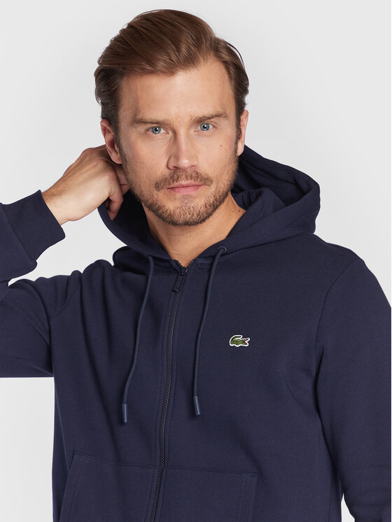 Lacoste Lacoste Mikina SH9626 Tmavomodrá Regular Fit
