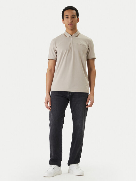 Jack & Jones Jack & Jones Polo marškinėliai Fusion 12289953 Pilka Regular Fit