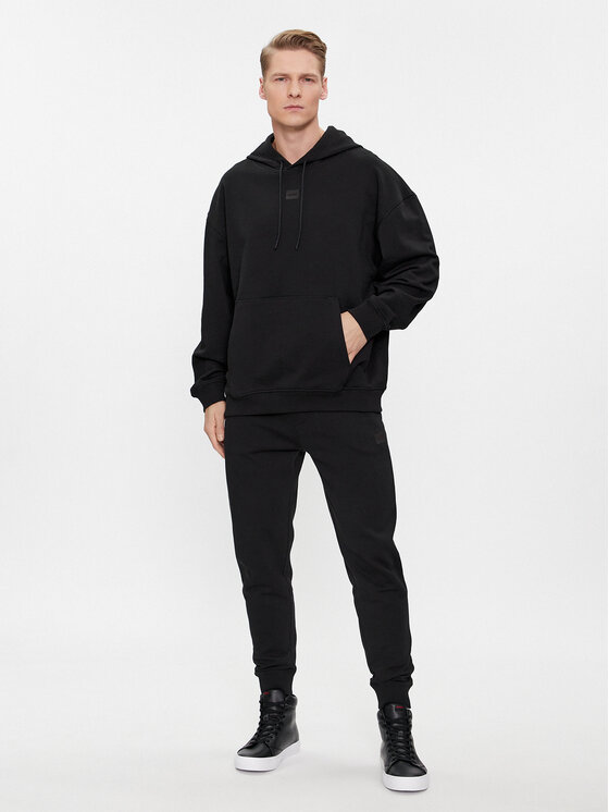 HUGO Hugo Spodnie dresowe Doak_H 50505510 Czarny Regular Fit