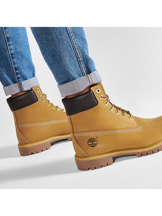 Timberland Timberland Ορειβατικά παπούτσια Premium 6 Inch Boot 10061/TB0100617131 Κίτρινο