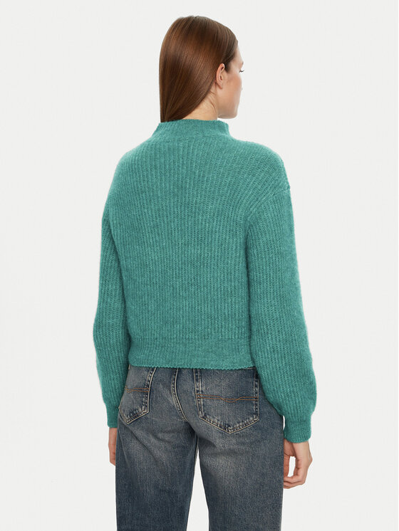 American Vintage American Vintage Sweter East EAST18QH24 Zielony Loose Fit