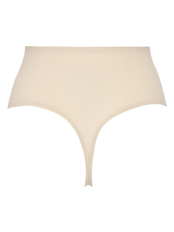 Chantelle Chantelle Figi brazylijskie z wysokim stanem Soft Stretch C10690 Beżowy