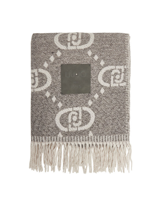 Liu Jo Liu Jo Sciarpa Stola Maxi Oval 2022F5038 T0300 Grigio