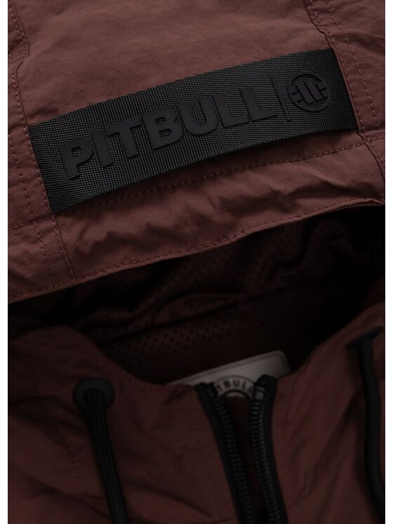 PITBULL PITBULL Kurtka przejściowa STEIN Bordowy Regular Fit