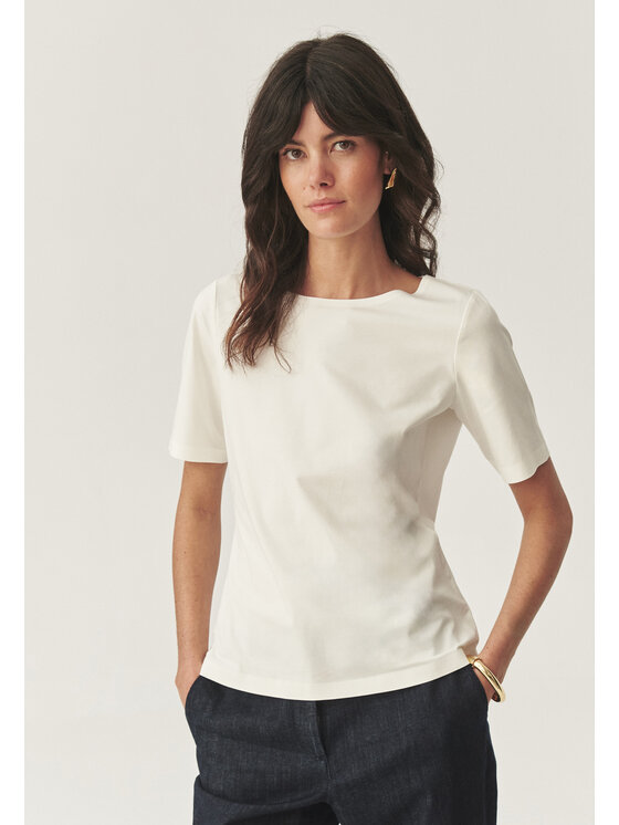 TATUUM Tatuum Bluzka MIKAJO Écru Classic Fit