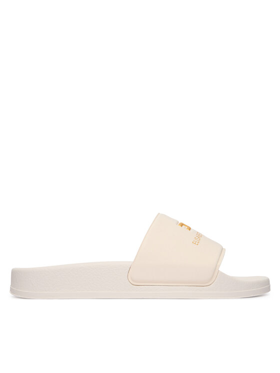 Elisabetta Franchi Elisabetta Franchi Klapki F4A0-E0607-1745698-S Écru