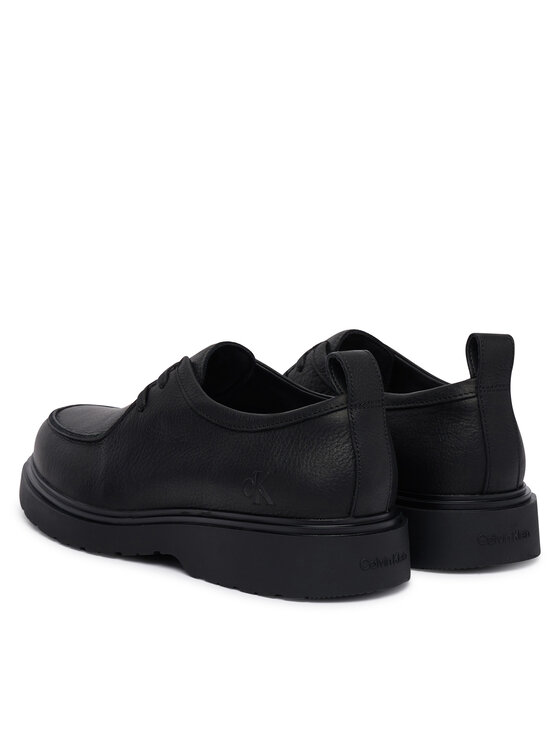 Calvin Klein Calvin Klein Poltopánky Combat Apron Laceup Tu Lth HM0HM02245 Čierna