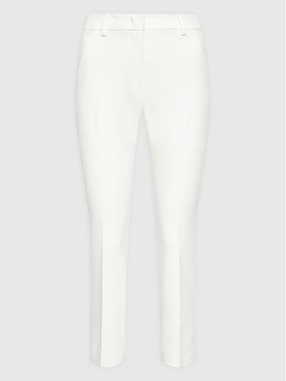 Weekend Max Mara Weekend Max Mara Παντελόνι υφασμάτινο Patata 51360129 Μπεζ Slim Fit