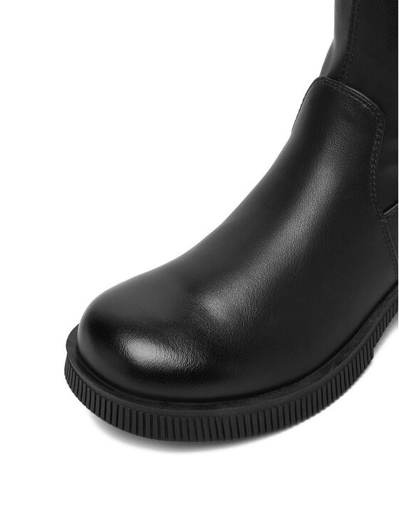 DeeZee DeeZee Čizme preko koljena TYA81-J218 Crna