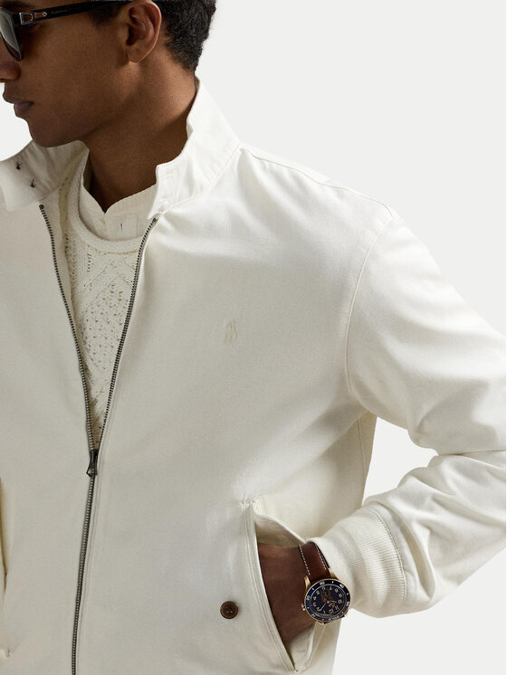 Polo Ralph Lauren Polo Ralph Lauren Bomber stila jaka 710970569002 Balts Regular Fit