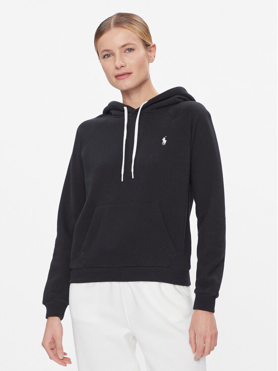 Polo Ralph Lauren Mikina Prl Shrknhd 211943007003 Čierna Regular Fit