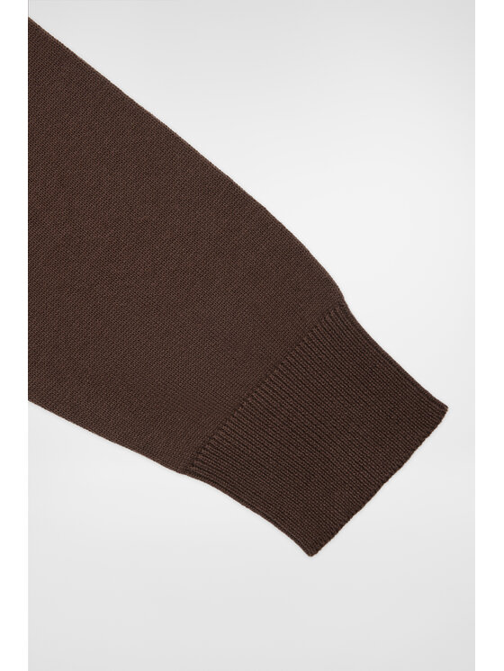 Próchnik Próchnik Golf Golf Brązowy Bawełniany PM5 SW073224000027 Brązowy Slim Fit