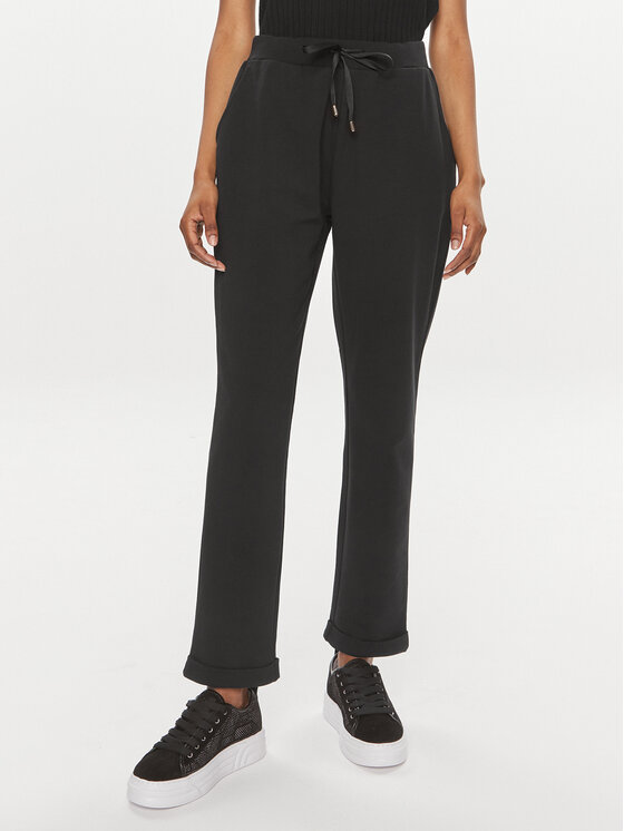 Liu Jo Sport Teplákové nohavice TA4172 FS090 Čierna Regular Fit