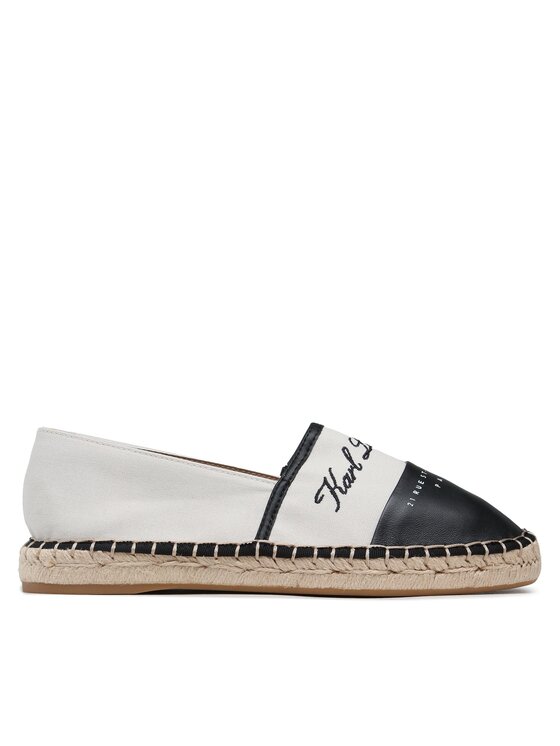 KARL LAGERFELD Espadrilky KL80123 Écru