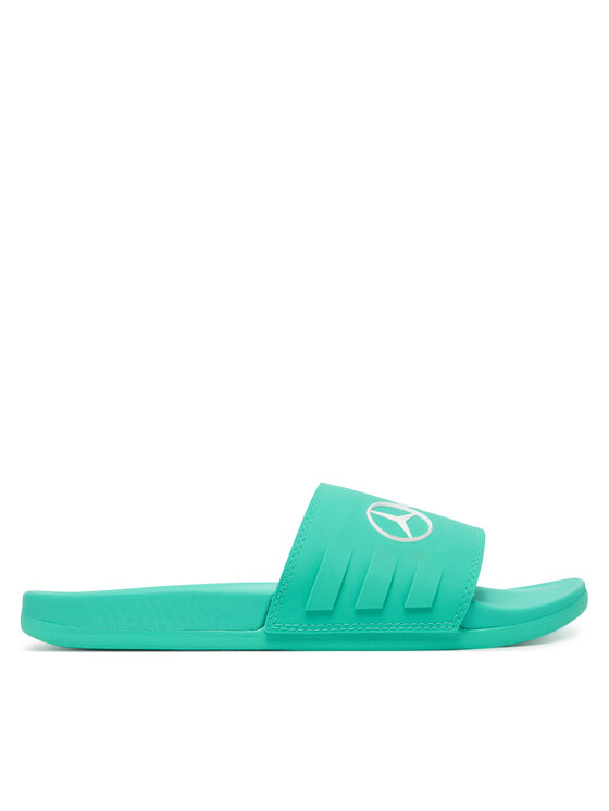 adidas adidas Šľapky Mercedes - AMG Petronas Formula One Team adilette JR1071 Tyrkysová