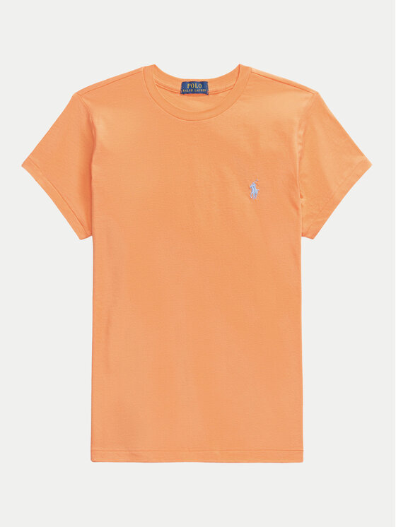 Polo Ralph Lauren Polo Ralph Lauren T-Shirt 211898698029 Pomarańczowy Regular Fit