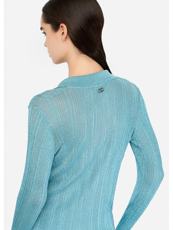 Liu Jo Liu Jo Maglione CF5154MS85OA4353 Celeste Slim Fit