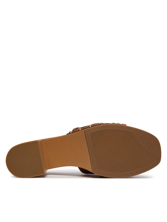Guess Guess Παντόφλες FLJ2LL LEA04 Καφέ