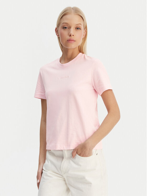 Calvin Klein Calvin Klein T-särk LV044C905G Roosa Regular Fit