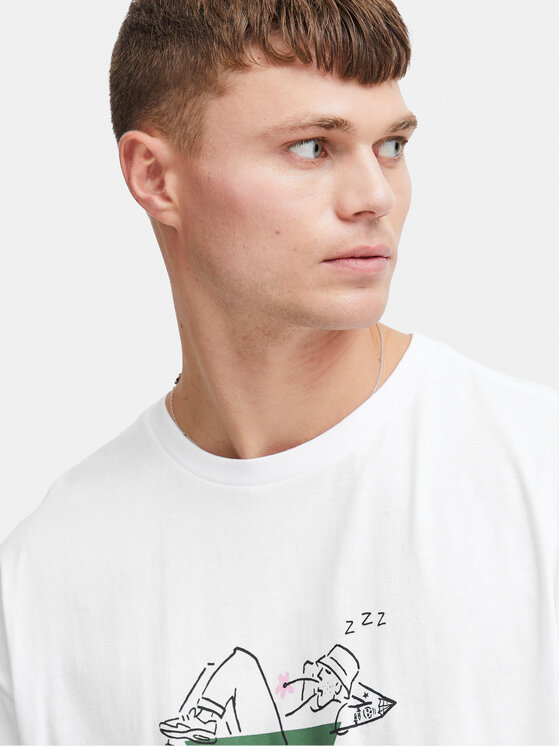 Solid Solid T-shirt Iners 21108134 Bianco Regular Fit