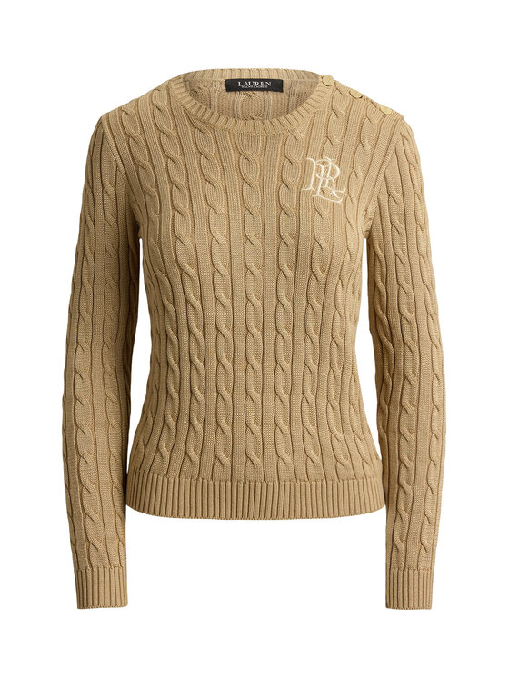 LAUREN RALPH LAUREN LAUREN RALPH LAUREN Sveter 200P14039006 Béžová Regular Fit