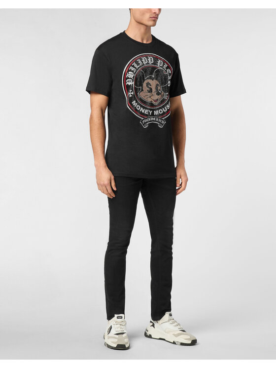 PHILIPP PLEIN PHILIPP PLEIN T-Shirt 23505 Czarny Regular Fit
