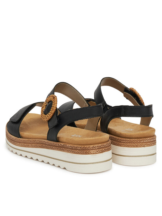 Remonte Remonte Sandalen D0Q52-00 Schwarz