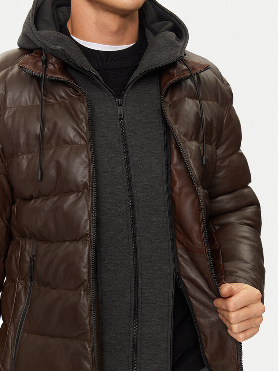 Milestone Milestone Зимно яке Callisto 431019 60300 Кафяв Regular Fit
