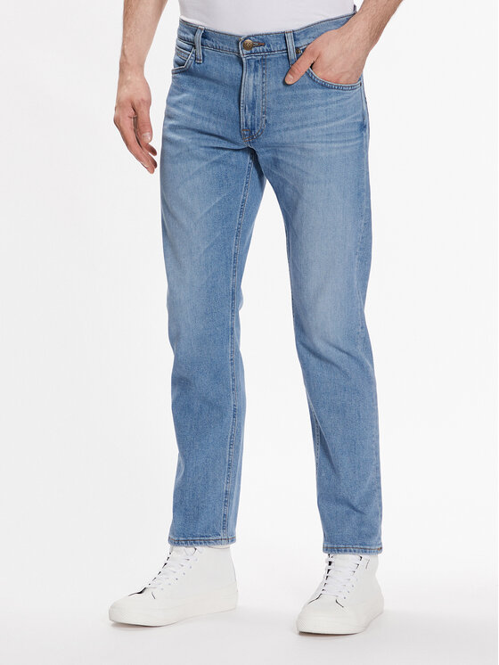 Lee Jeans hlače Daren L707ICC24 112328476 Modra Regular Fit