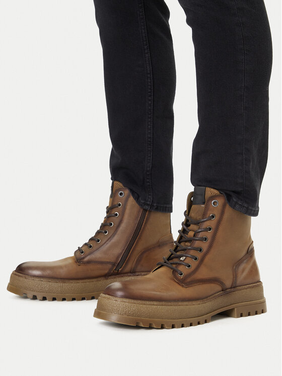 Pepe Jeans Pepe Jeans Trapery PMS50258 Brązowy