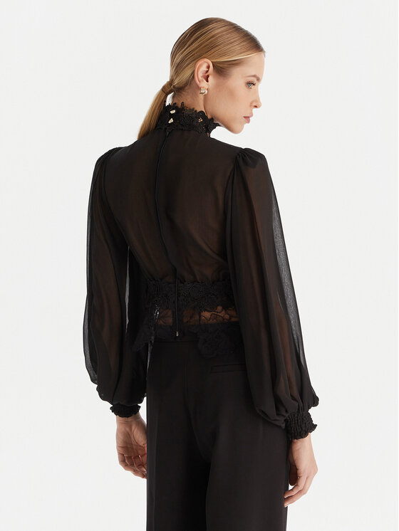 Babylon Babylon Блуза S00310 Черен Regular Fit