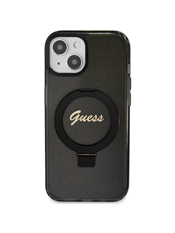 Guess Guess Etui na telefon iPhone 15 Plus Czarny