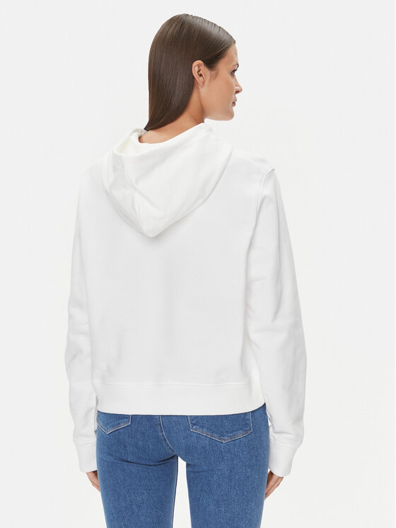 Tommy Hilfiger Tommy Hilfiger Sweatshirt Frosted WW0WW38856 Écru Relaxed Fit