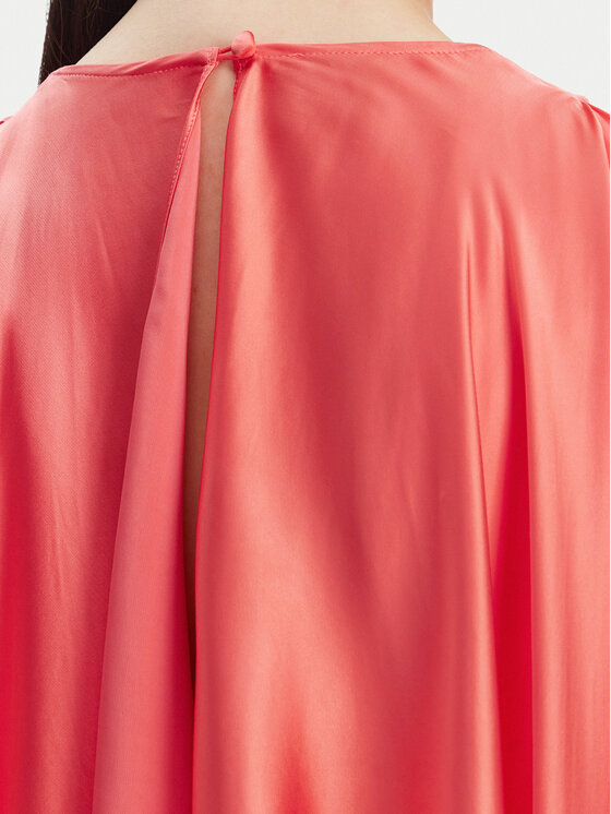 ワンピース PINKO SS25 OCA TUTA SATIN rosso corallo (104993 A2GZN53) PINKO Jumpsuit 104993 A2GZ Corallo Regular Fit | Modivo.it