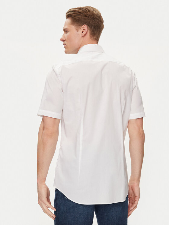 Tommy Hilfiger Tommy Hilfiger Cămașă Core MW0MW34626 Alb Regular Fit