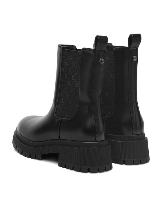 Nine West Nine West Jātnieku stila puszābaki CEO-BASIMA-01 Melns