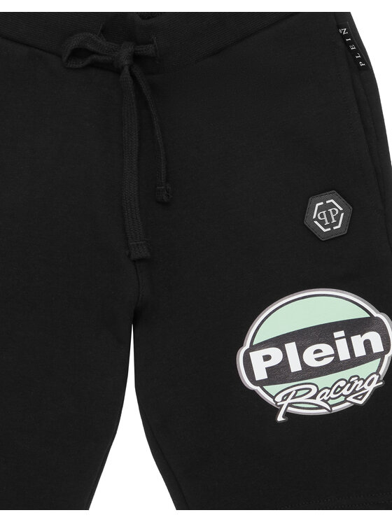 PHILIPP PLEIN PHILIPP PLEIN Pantaloncini 28181 Nero Jogger Fit