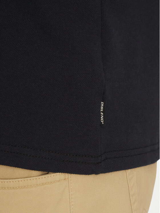 Blend Blend Polo 20717857 Czarny Regular Fit