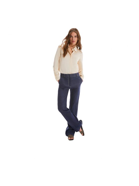 Pennyblack Pennyblack Pantaloni invernali aurelia-blue-jeans Blu Regular Fit