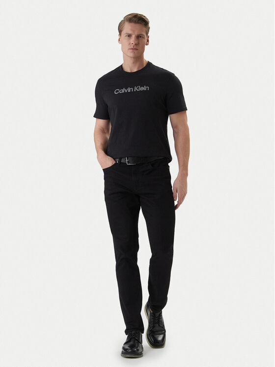 Calvin Klein Calvin Klein T-krekls LV04LF809G Melns Regular Fit