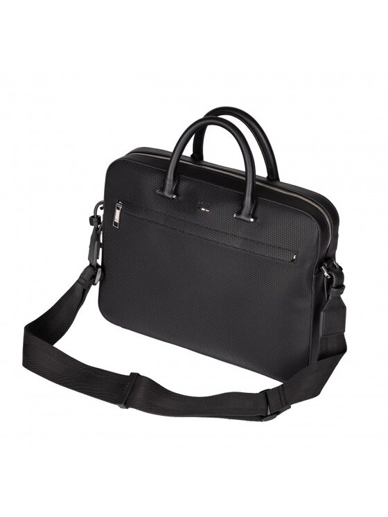 BOSS BOSS Torba na laptopa 50541517 10271621 01 Czarny