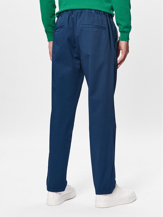 United Colors Of Benetton United Colors Of Benetton Текстилни панталони 4UN4UF01N Син Slim Fit