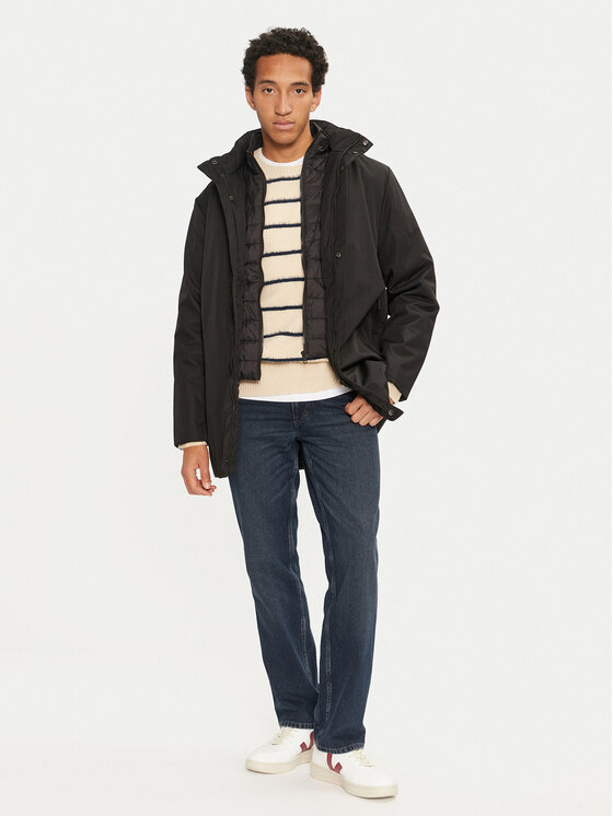 Brave Soul Brave Soul Hanorac MJK-MEMPHISV2 Negru Regular Fit